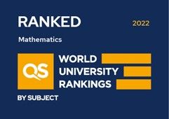 Το Τμήμα Μαθηματικών του ΕΚΠΑ στα 400 καλύτερα παγκοσμίως, σύμφωνα με την κατάταξη της  QS